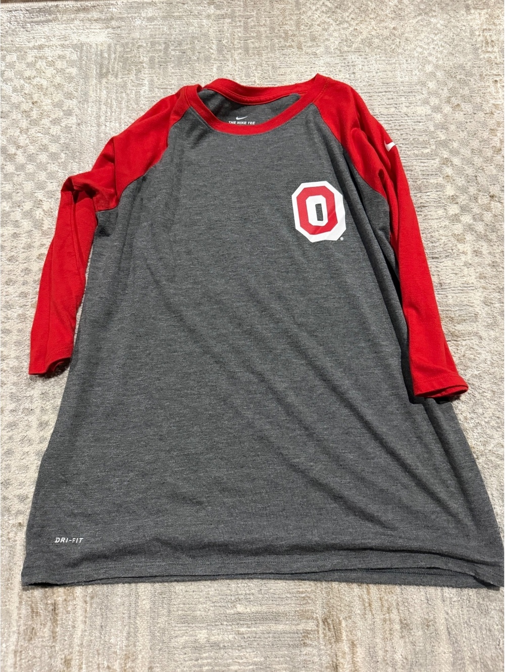 Nike Ohio State Long Sleeve Athletic Cut Shirt Large